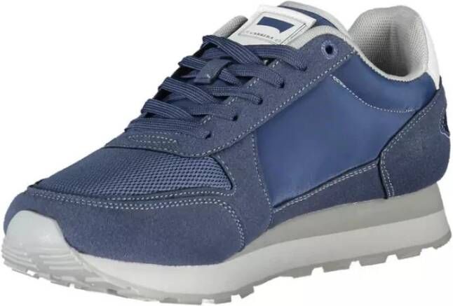 Carrera Blauwe Polyester Sneaker met Contrasterende Details Blue Heren