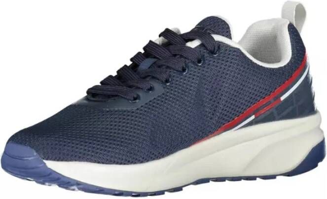 Carrera Blauwe Polyester Sneaker met Contrasterende Details Blue Heren