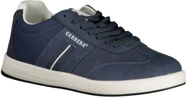 Carrera Blauwe Polyester Sneaker met Veters Blue Heren