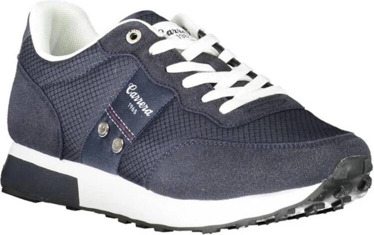 Carrera Blauwe Polyester Sneakers voor Mannen Blue Heren