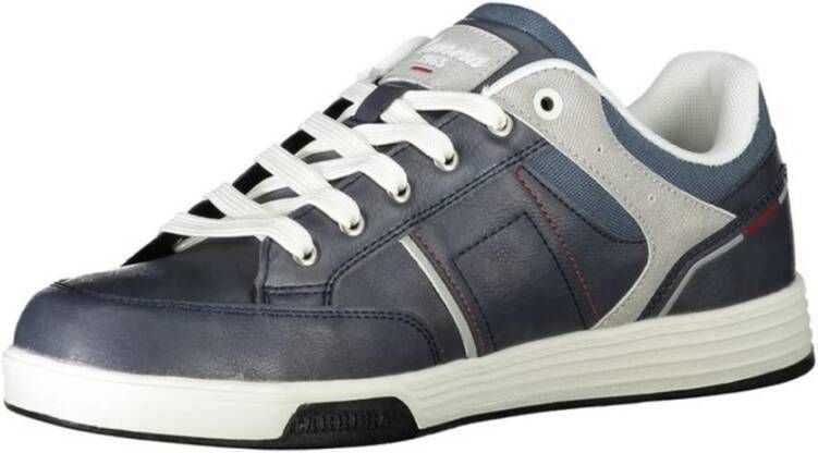 Carrera Blauwe Sportieve Sneaker met Logo Detail Gray Heren