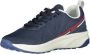 Carrera Blauwe Polyester Sneaker met Contrasterende Details Blue Heren - Thumbnail 4