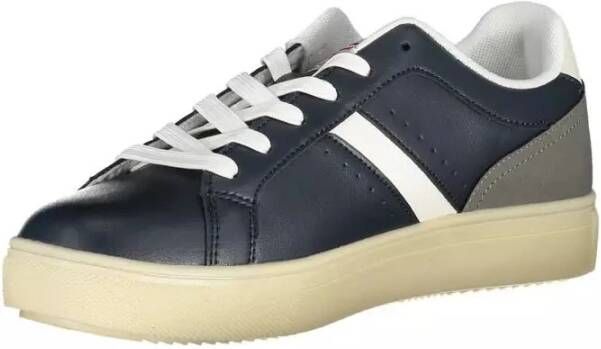 Carrera Blauwe Sportschoenen met Contrasterende Accenten Blue Heren