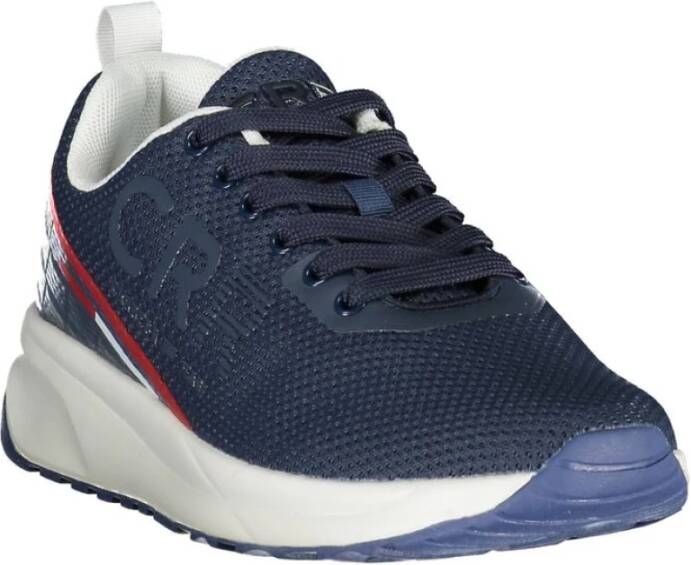 Carrera Blauwe Sportsneakers met Contrastdetails Blue Heren