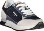 Carrera Blauwe Sportieve Veterschoenen met Contrastdetails Multicolor Heren - Thumbnail 9