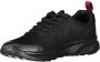 Carrera Dynamische zwarte sneakers met eco-leren details Black Heren - Thumbnail 10