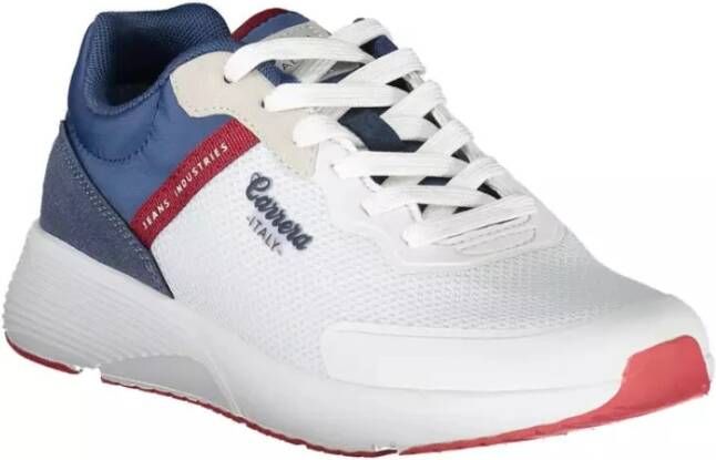 Carrera Eco lederen heren sneaker White Heren