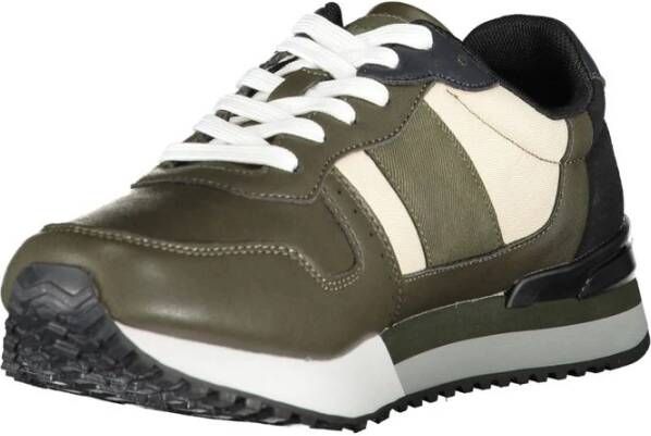 Carrera Glide Sportieve Sneakers met Contrasterende Veters Green Heren