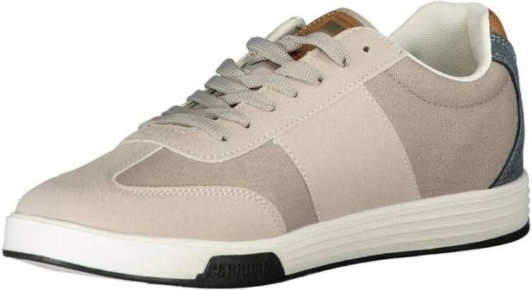 Carrera Grijze Polyester Sneaker met Contrastdetails Brown Heren