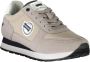 Carrera Grijze Polyester Sneaker met Veters Contrastdetails Applicatie Logo Gray Heren - Thumbnail 3