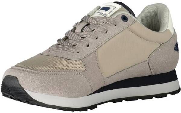 Carrera Grijze Polyester Sneaker met Contrastdetails Gray Heren