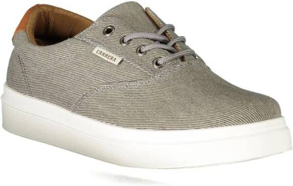 Carrera Grijze Polyester Sneaker met Contrastdetails Gray Heren