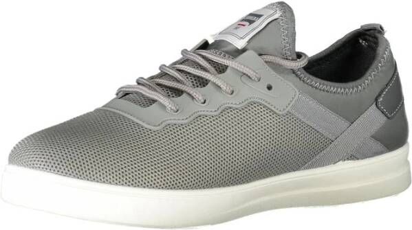 Carrera Grijze Polyester Sneaker met Contrastdetails Gray Heren