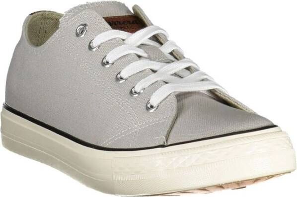 Carrera Grijze Polyester Sneaker met Contrastdetails Gray Heren