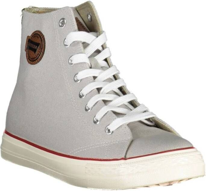 Carrera Grijze Polyester Sneaker met Veters Gray Heren