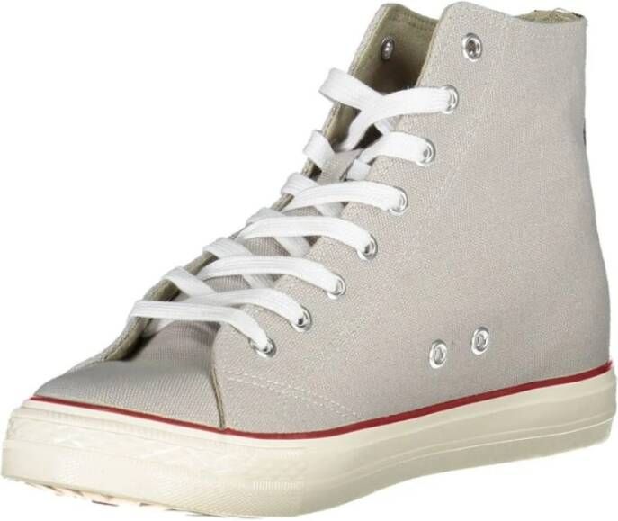 Carrera Grijze Polyester Sneaker met Veters Gray Heren