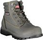 Carrera Grijze herenlaars met veters en contrastdetails Gray Heren - Thumbnail 11