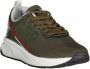 Carrera Polyester Sneaker Met Contrasterende Details En Logo - Thumbnail 15