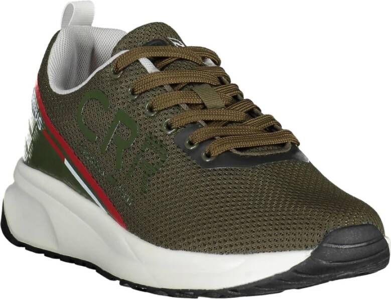 Carrera Groene sportschoenen met contrastdetails Green Heren