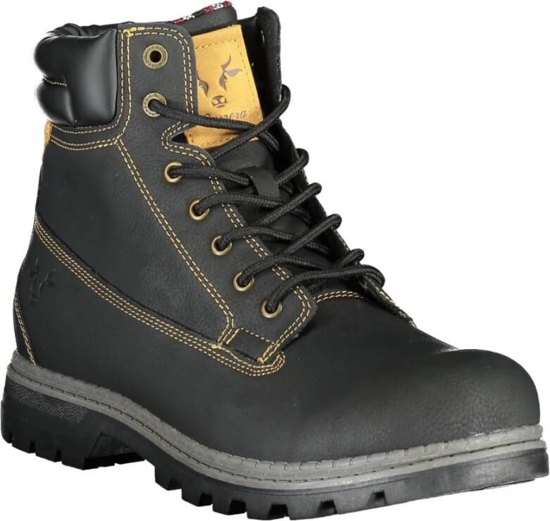 Carrera Heren Zwarte Veterschoen Black Heren