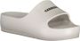 Carrera Witte Polyethyleen Plateau Slippers met Logo White Dames - Thumbnail 8