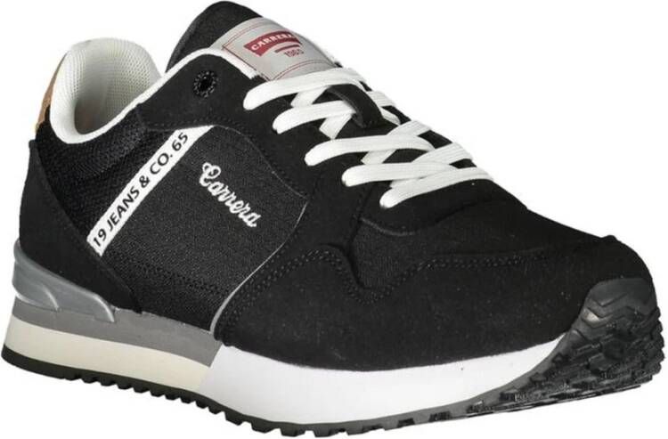 Carrera Polyester Sneaker Minimalistisch Design Comfortabele Pasvorm Black Heren