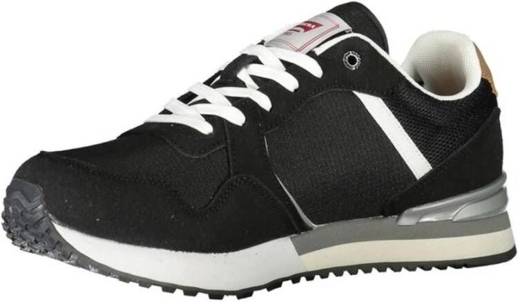 Carrera Polyester Sneaker Minimalistisch Design Comfortabele Pasvorm Black Heren