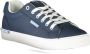 Carrera Blauwe Polyester Sneaker met Veters Contrastdetails Logo Blue Heren - Thumbnail 11