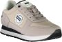 Carrera Grijze Polyester Sneaker met Veters Contrastdetails Applicatie Logo Gray Heren - Thumbnail 3