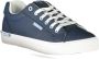 Carrera Blauwe Polyester Sneaker met Veters Contrastdetails Logo Blue Heren - Thumbnail 10