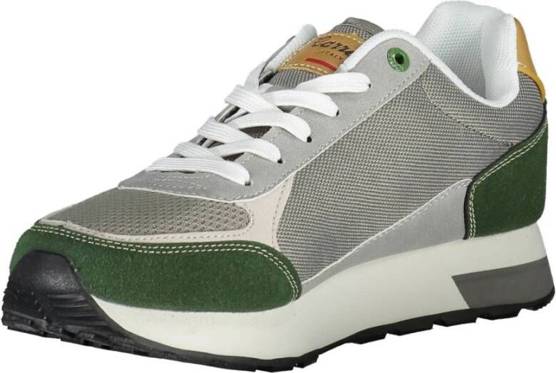 Carrera Sportieve Veterschoenen Grijs Contrast Logo Gray Heren