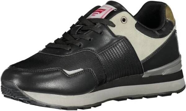 Carrera Sportieve Veterschoenen met Contrastdetails Black Heren