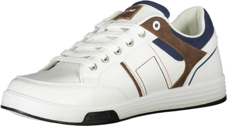 Carrera Sportieve Veterschoenen Wit Contrast Print White Heren