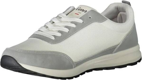 Carrera Witte polyester sneakers met veters White Heren