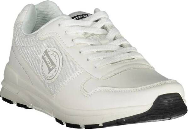 Carrera Sportieve witte sneaker met contrastdetails White Heren