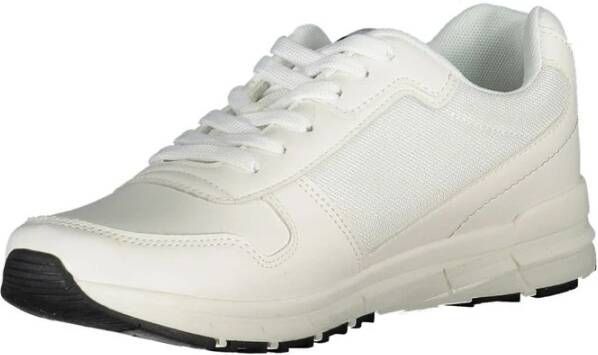 Carrera Sportieve witte sneaker met contrastdetails White Heren