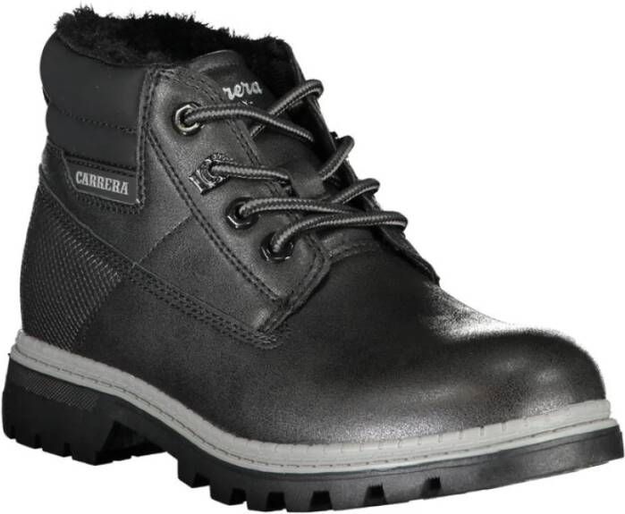 Carrera Stijlvolle Contrast Veterschoenen Black Dames