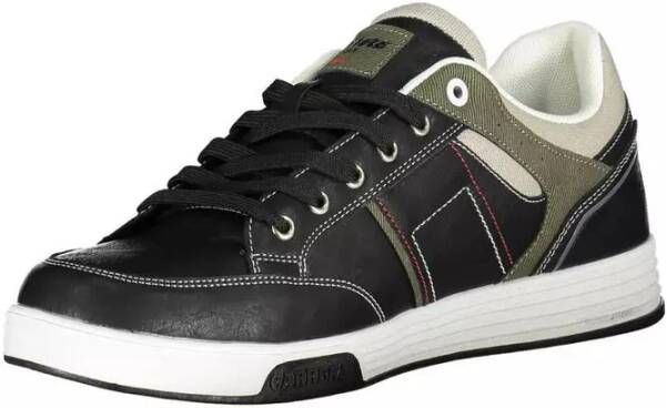 Carrera Stijlvolle contrastvetersneakers Black Heren