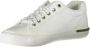 Carrera Witte Polyester Sneakers met Veters Contrastdetails Logo White Heren - Thumbnail 8