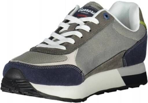 Carrera Textiel en PU Leren Sneakers Gray Heren