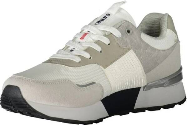 Carrera Witte Polyester Sneaker met Contrastdetails Multicolor Heren