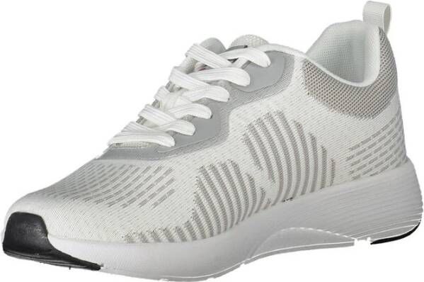 Carrera Witte Polyester Sneaker met Contrastdetails White Heren