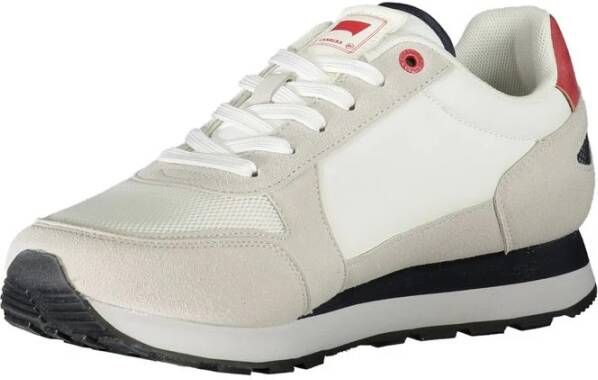 Carrera Witte Polyester Sneakers met Veters White Heren