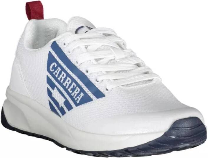 Carrera Witte Polyester Sportschoen White Heren