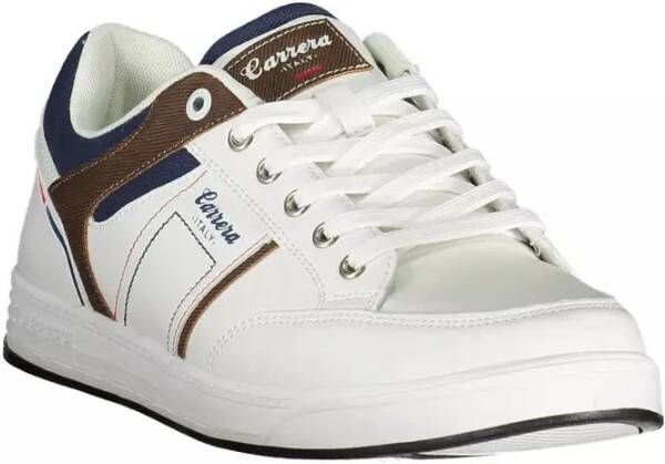 Carrera Witte Polyester Sportschoen White Heren