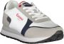 Carrera Stijlvolle Witte Polyester Sneaker voor Heren Grijs Heren - Thumbnail 2