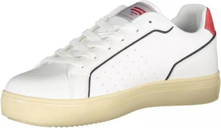 Carrera Witte Polyethyleen Sneaker met Contrasterende Details Meerkleurig Heren