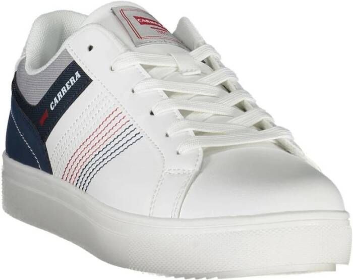 Carrera Witte Sneakers met Contrasterende Accenten Multicolor Heren