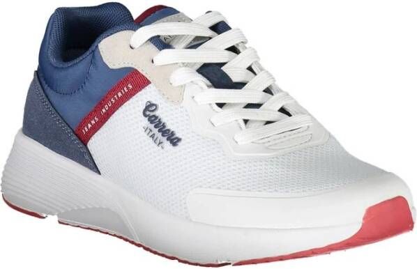 Carrera Witte sportschoenen met contrasterende accenten White Heren