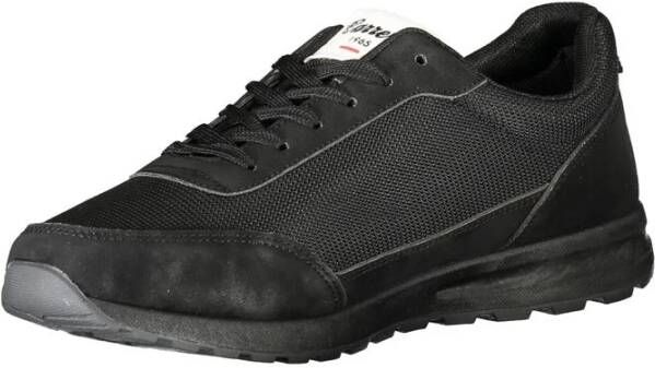 Carrera Zwarte Polyester Sneaker met Contrastdetails Black Heren